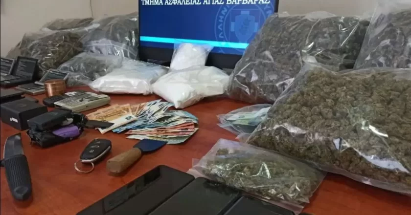 Συλλήψεις για διακίνηση ναρκωτικών σε Αγ. Βαρβάρα, Χαϊδάρι, Κολωνό