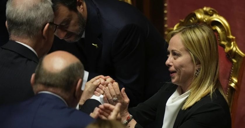 Ιταλία: Η Γερουσία έδωσε ψήφο εμπιστοσύνης στην κυβέρνηση της Τζόρτζια Μελόνι