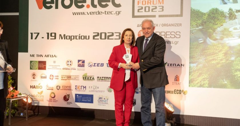 Βραβείο στην ανακύκλωση απέσπασε ο Δήμος Περιστερίου
